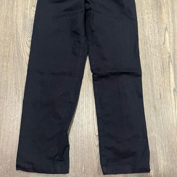 Talbots Womens Black High Waisted Stretch Career Work wear Straight Leg Pants 4 - Picture 2 of 12